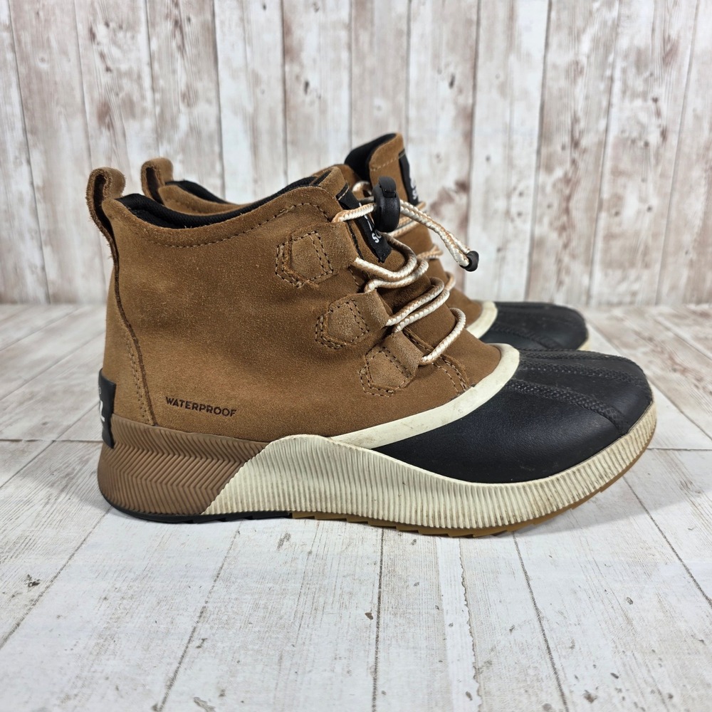 Sorel Out N About III Classic Waterproof Duck Boots Brown Black NY4564-224 5